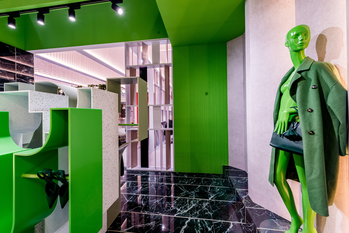 Colour psychology in store design